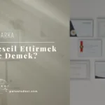 Tescil Ettirmek Ne Demek?